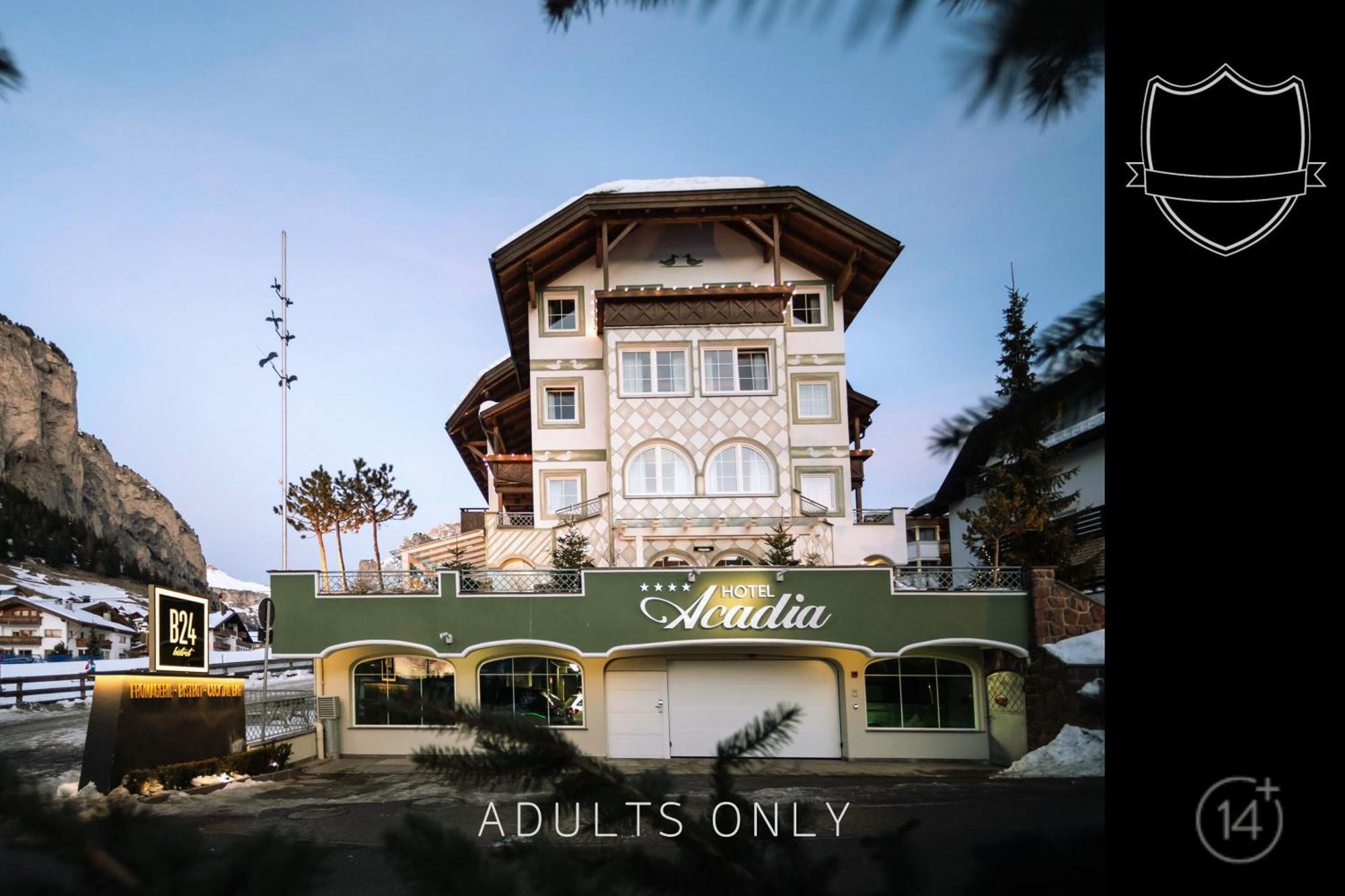 Hotel Acadia - Adults Mountain Home Сельва-ди-Валь-Гардена Экстерьер фото